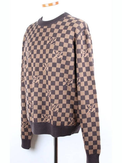 Damier crew neck knit L - LOUIS VUITTON - BALAAN 2