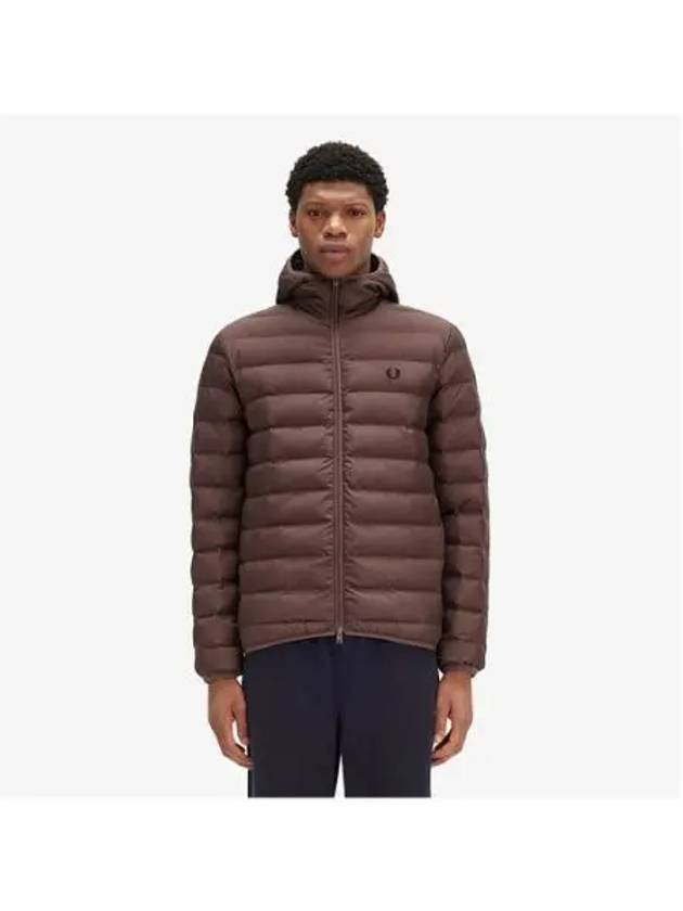 Fred Perry Sport Hooded Insulated Jacket Carrington Roadbrick AFPM2438553 U53 - FRED PERRY - BALAAN 1