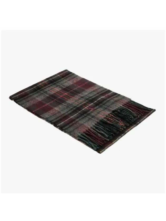 PC0946 325 Pony Plaid Check Fringe Muffler - POLO RALPH LAUREN - BALAAN 3