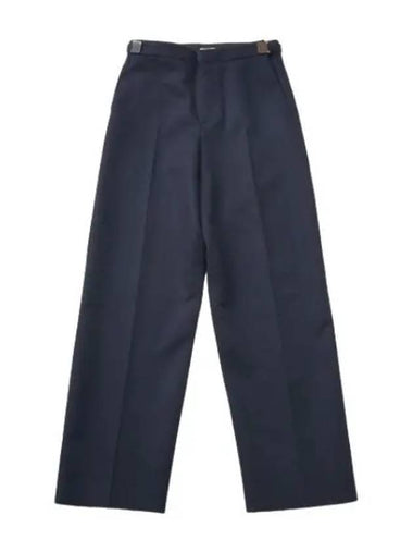 Wool Flannel Wide Leg Trousers Avis - BOTTEGA VENETA - BALAAN 1