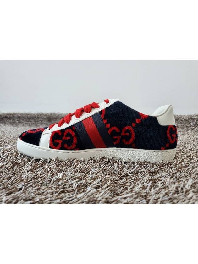 Ace GG diamond towel sneakers 225 - GUCCI - BALAAN 6