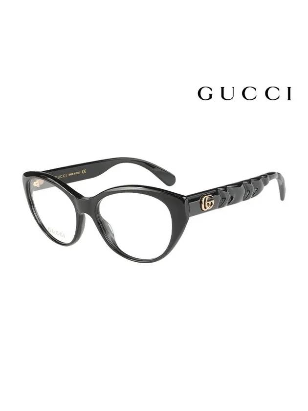 Eyewear Cat Eye Glasses Black - GUCCI - BALAAN 3