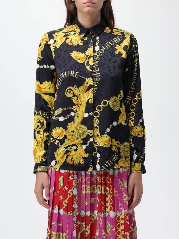 Versace Jeans Couture shirt in viscose - VERSACE - BALAAN 1