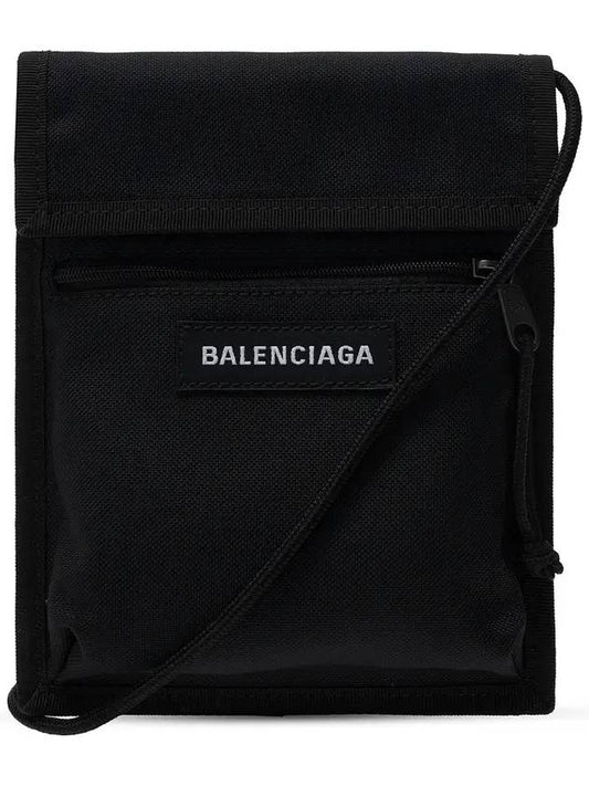 nylon cross bag black - BALENCIAGA - BALAAN.