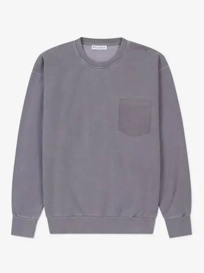 Pocket Cotton Sweatshirt Grey - JW ANDERSON - BALAAN 2