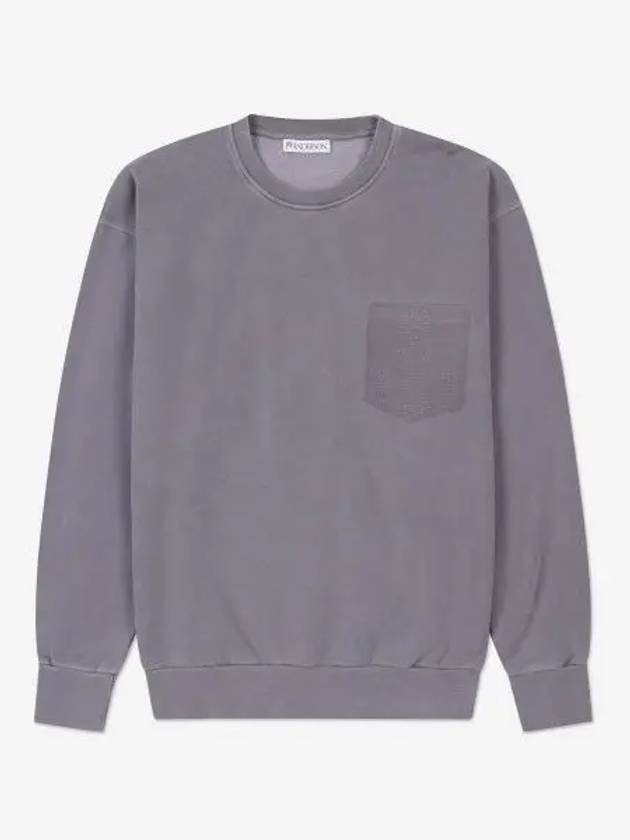 Pocket Cotton Sweatshirt Grey - JW ANDERSON - BALAAN 1