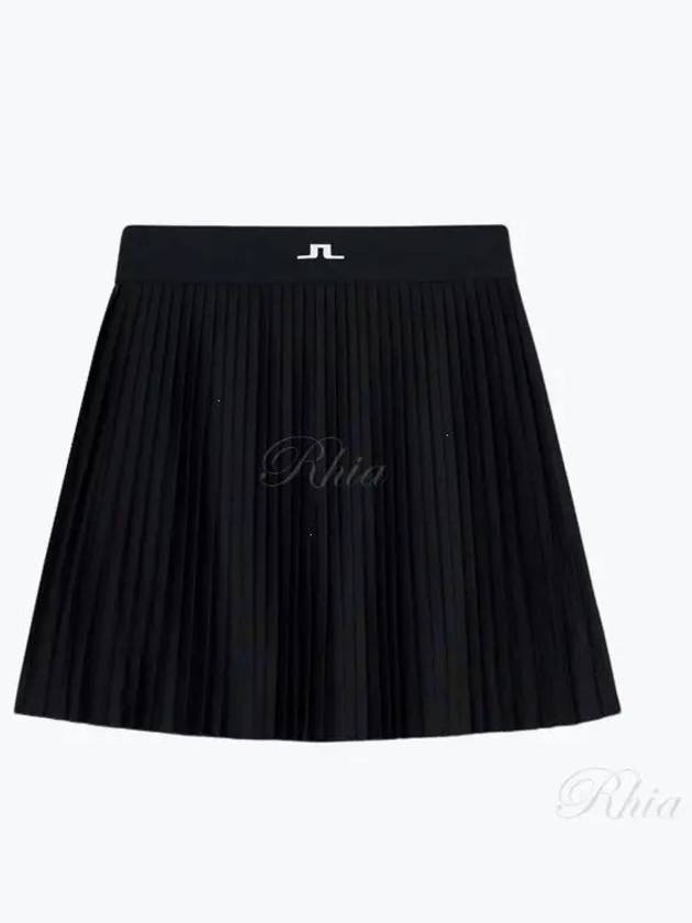 Women's Binx Pleated Skirt Black - J.LINDEBERG - BALAAN 2