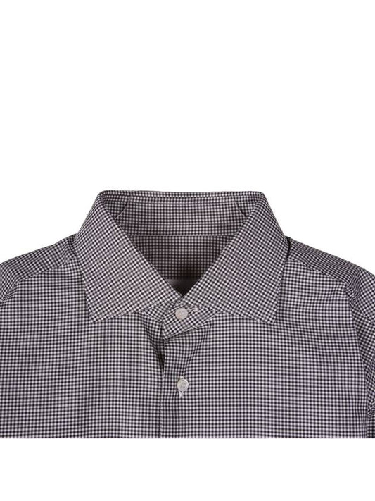 RCL019 Check Fitted Fit Shirt - BRIONI - BALAAN 2