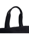 Ella Canvas Large Tote Bag Black - TORY BURCH - BALAAN 8