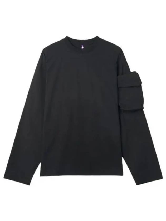 Loose fit cove t shirt black long sleeve - OAMC - BALAAN 1