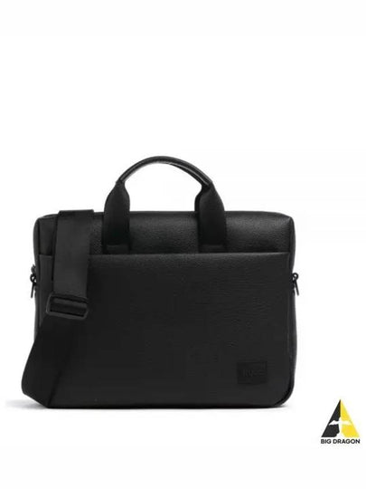 Strap Leather Brief Case Black - HUGO BOSS - BALAAN 2