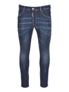 Skater Washed Jeans Blue - DSQUARED2 - BALAAN 2