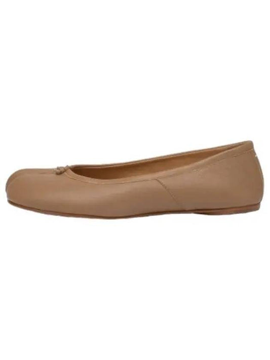 Tabi ballerina flat shoes light brown - MAISON MARGIELA - BALAAN 1