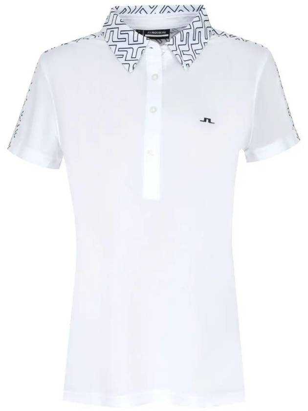 Golf Women's Cara Polo Shirt White - J.LINDEBERG - BALAAN 2