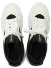 Court Tech Low Top Sneakers White Black - ALEXANDER MCQUEEN - BALAAN 3