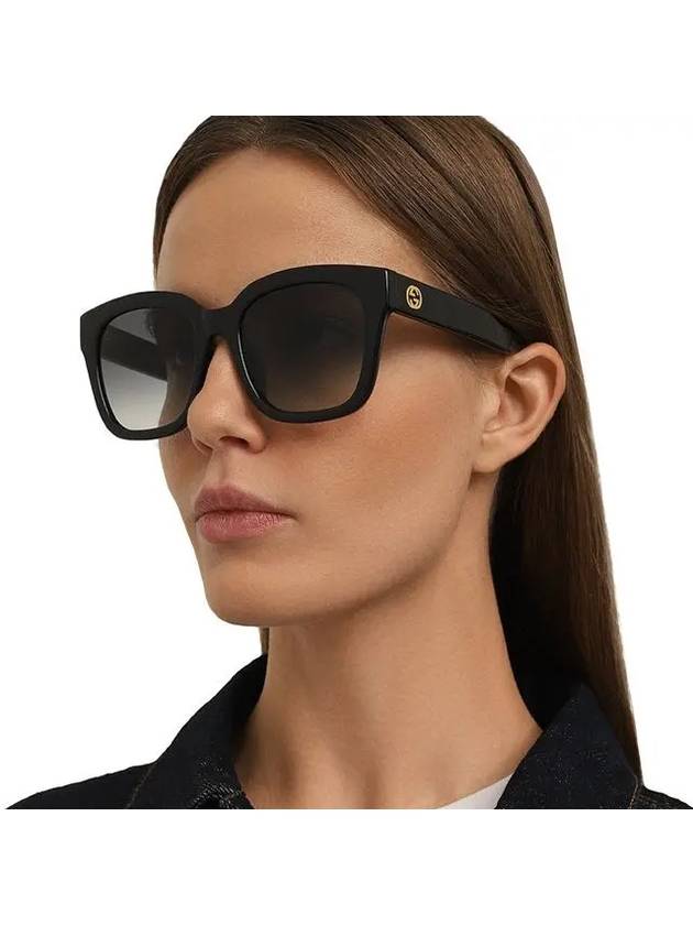 Eyewear Square Frame Sunglasses Black - GUCCI - BALAAN 2