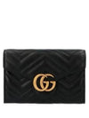 GG Marmont Matelasse Mini Crossbody Bag Black - GUCCI - BALAAN 2