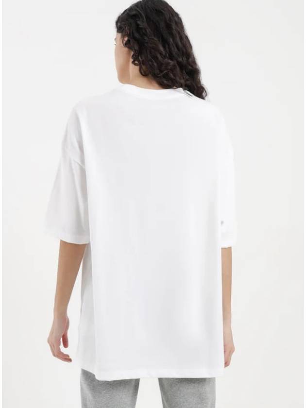 Sportswear Oversized Fit Short Sleeve T-shirt White - NIKE - BALAAN 8