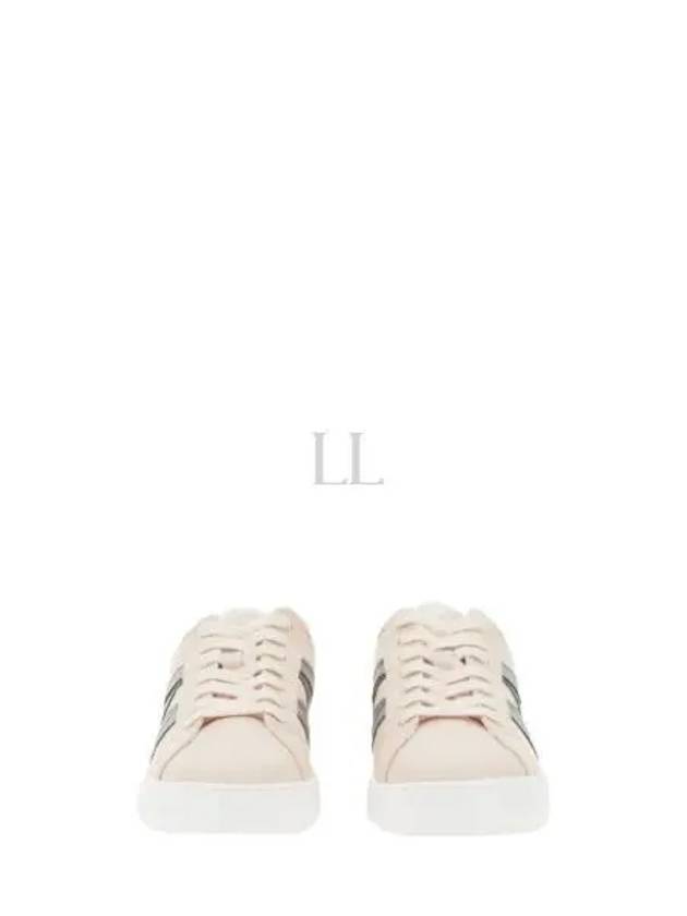 Monaco Logo Low Top Sneakers Pink - MONCLER - BALAAN 2