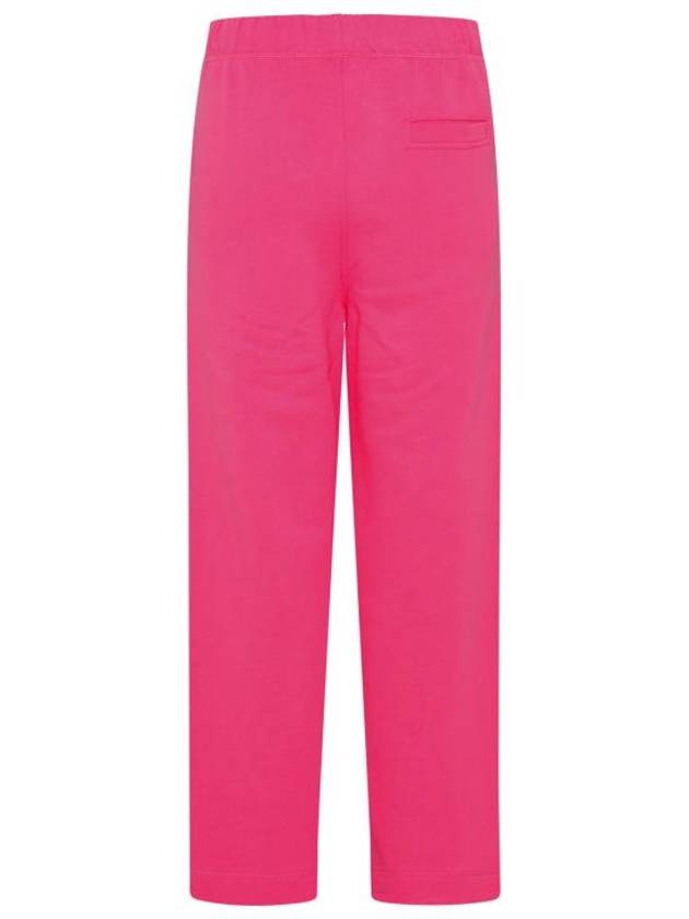 Logo Banding Sweat Straight Pants Pink - GANNI - BALAAN 4