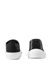 Check Ekd Cotton Low Top Sneakers Black - BURBERRY - BALAAN 6