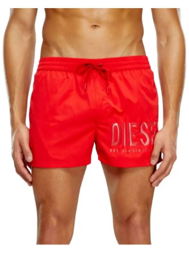 Mario 34 Swim Shorts Red - DIESEL - BALAAN 3