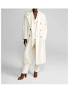 Women's Madame Icon Double Coat White - MAX MARA - BALAAN.