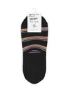 Striped Fake Cotton Socks Black - PAUL SMITH - BALAAN 2