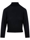 Women's Talea Virgin Wool Turtleneck Black - MAX MARA - BALAAN 2