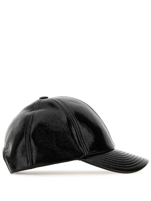 Signature Reedition Vinyl Ball Cap Black - COURREGES - BALAAN 3