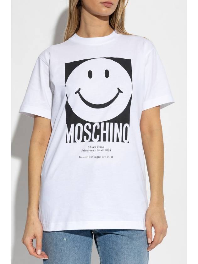 Moschino Moschino X Smiley, Women's, White - MOSCHINO - BALAAN 3