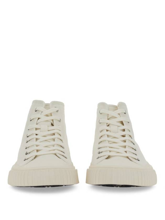 Women's Foxy Canvas High Top Sneakers White - KENZO - BALAAN 5