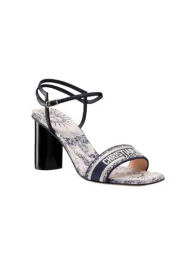 Dway Sandal Heels Blue White - DIOR - BALAAN 2