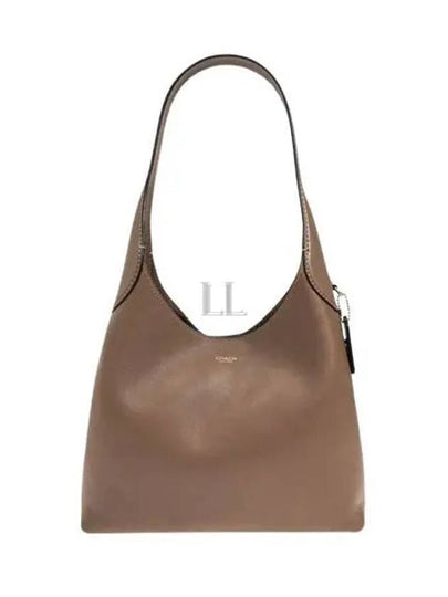 Brooklyn 28 Leather Shoulder Bag Dark Brown - COACH - BALAAN 2