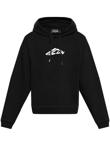 D2 Stamped hoodie - DSQUARED2 - BALAAN 1