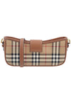 Buckle Strap Check Sling Shoulder Bag Beige - BURBERRY - BALAAN 3