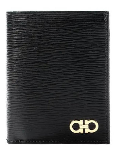 Men s Double Gancini Half Wallet 270548 - SALVATORE FERRAGAMO - BALAAN 1