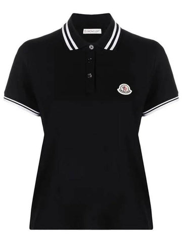 8A00009 84720 Logo Patch Polo Short Sleeve T Shirt - MONCLER - BALAAN 1