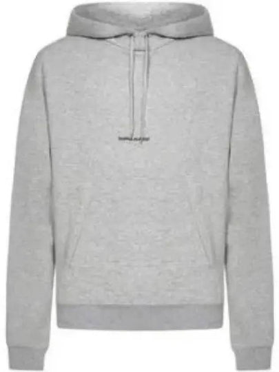 Mini Logo Hoodie Grey - SAINT LAURENT - BALAAN 2