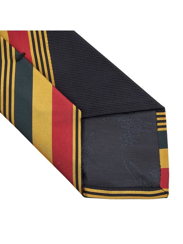 Classic Striped Silk Tie Black - VIVIENNE WESTWOOD - BALAAN 7