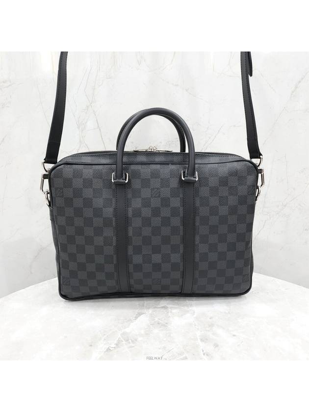 Lux You Damier Document Voyage Tote Shoulder Bag PM M41478 - LOUIS VUITTON - BALAAN 3