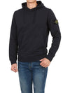 Signature Logo Patch Hoodie Navy - STONE ISLAND - BALAAN 6