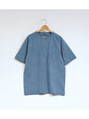 9.5Oz Basic Pigment Short Sleeve T-Shirt Blue - NIGEL CABOURN - BALAAN 2