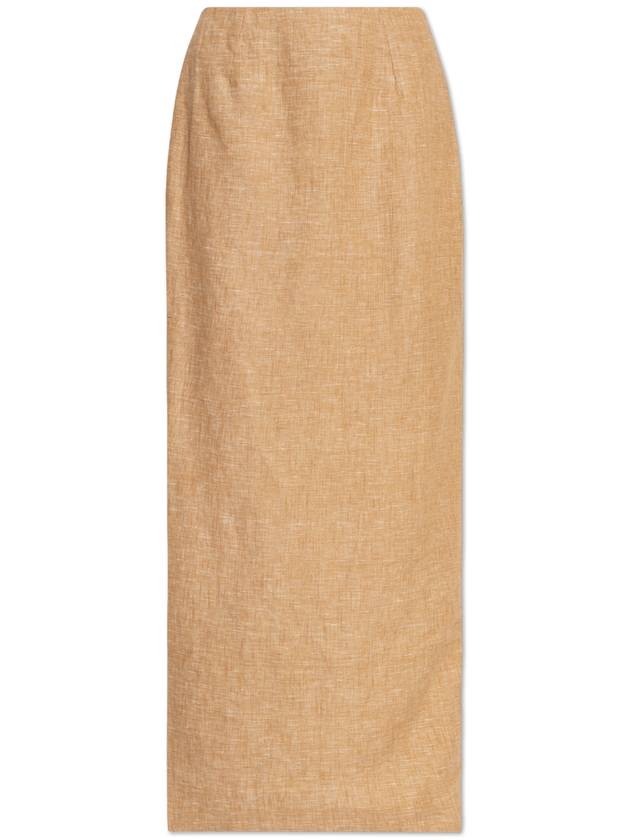 Posse Linen Skirt Nancy, Women's, Beige - POSSE - BALAAN 1