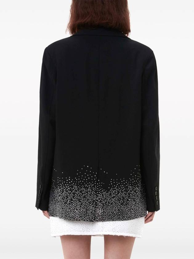 crystal-embellished single-breasted blazer - JW ANDERSON - BALAAN 3