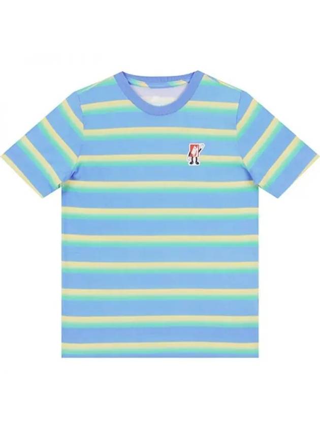 Genuine Junior Sportswear Striped Tee FD0843 412 - NIKE - BALAAN 2