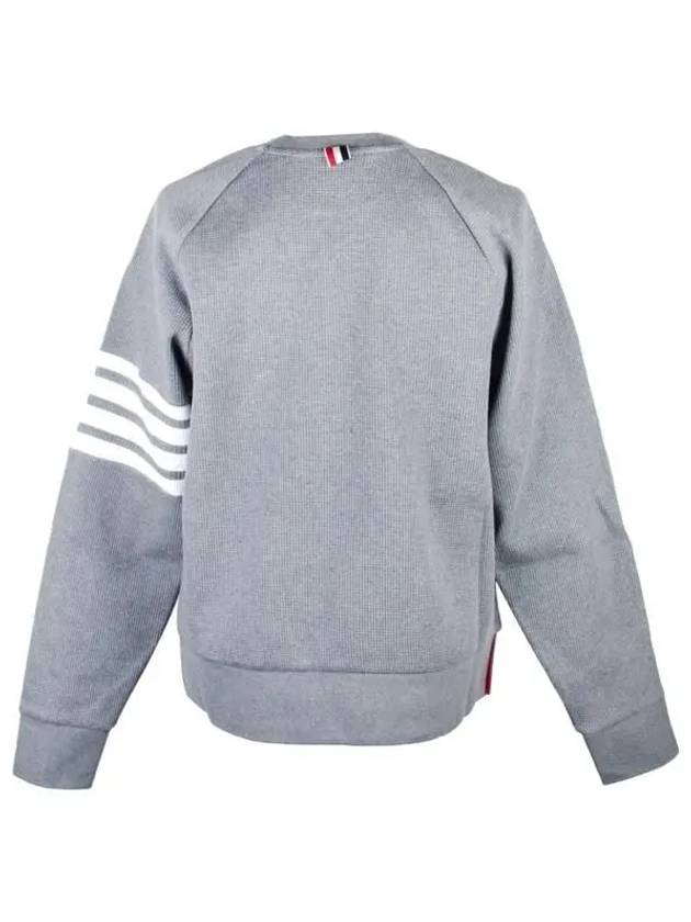 4 Bar Stripe Sweatshirt Grey - THOM BROWNE - BALAAN 4