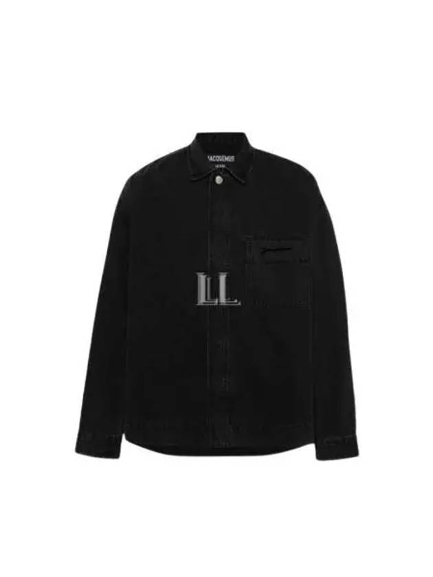 La Chemise De Nimes Denim Jacket Black - JACQUEMUS - BALAAN 2