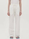 crease cotton string pants_white - JUN BY JUN K - BALAAN 1