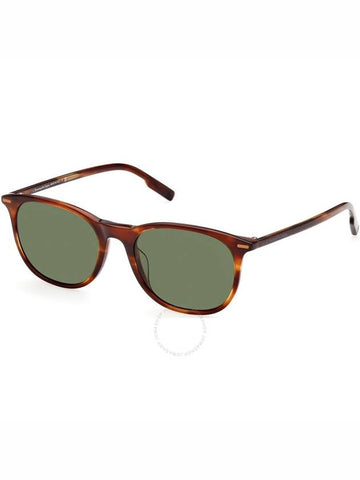 Ermenegildo Zegna Green Square Men's Sunglasses EZ0203 52N 53 - ERMENEGILDO ZEGNA - BALAAN 1